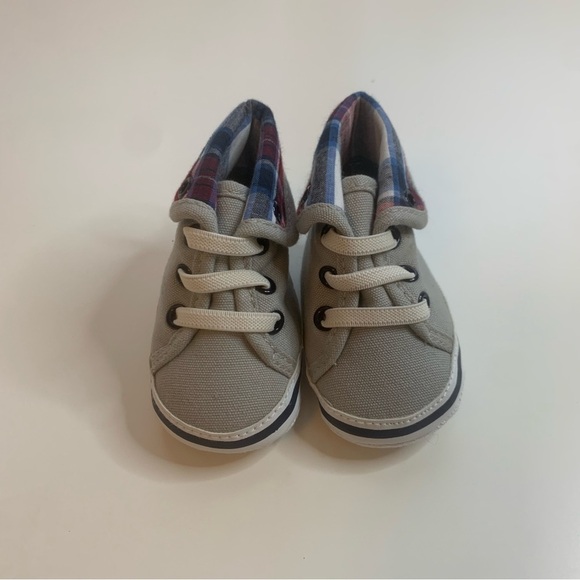 Koalababy Other - Stylish Gray Baby Walker Shoes with Plaid Detail